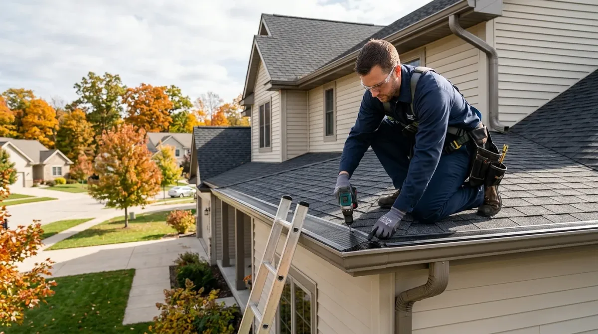 Gutter Guards in Deforest WI - Capital Seamless Gutters