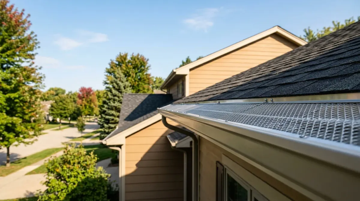 Gutter Guards in Fitchburg WI - Capital Seamless Gutters