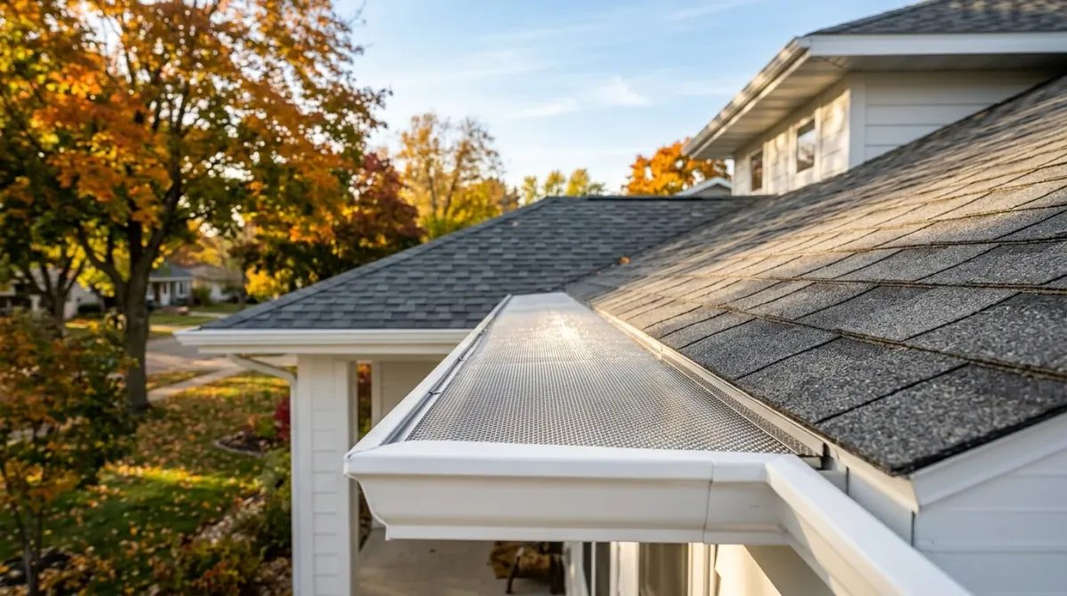 Gutter Guards in Mcfarland WI - Capital Seamless Gutters