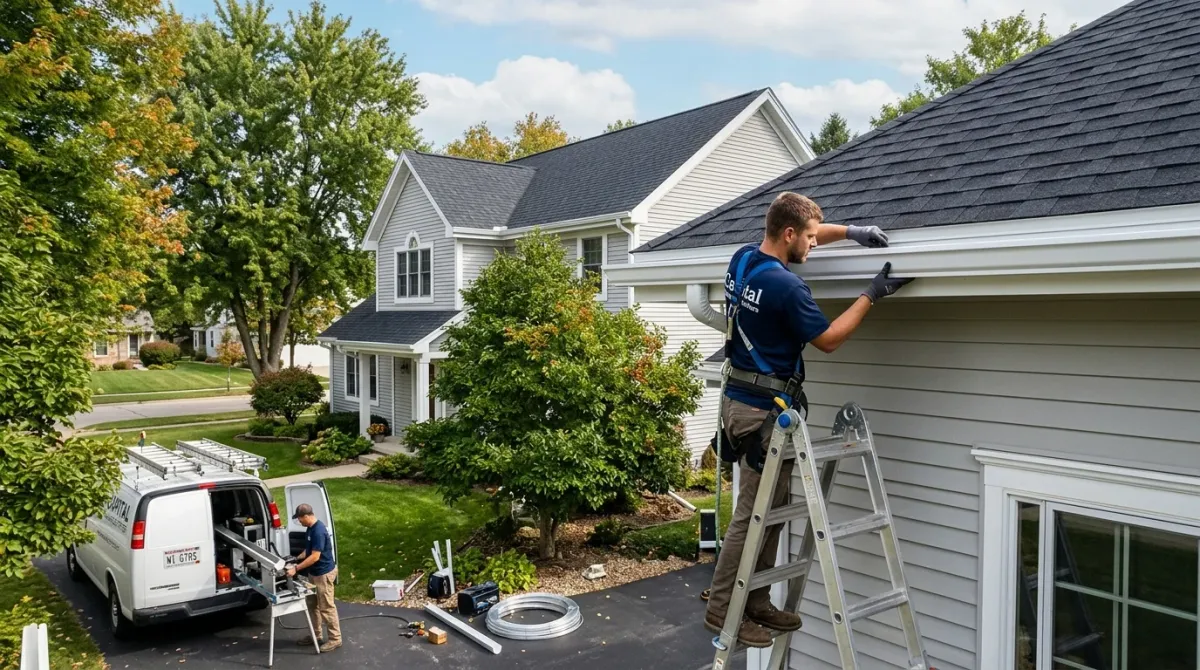 Seamless Gutters in Edgerton WI - Capital Seamless Gutters