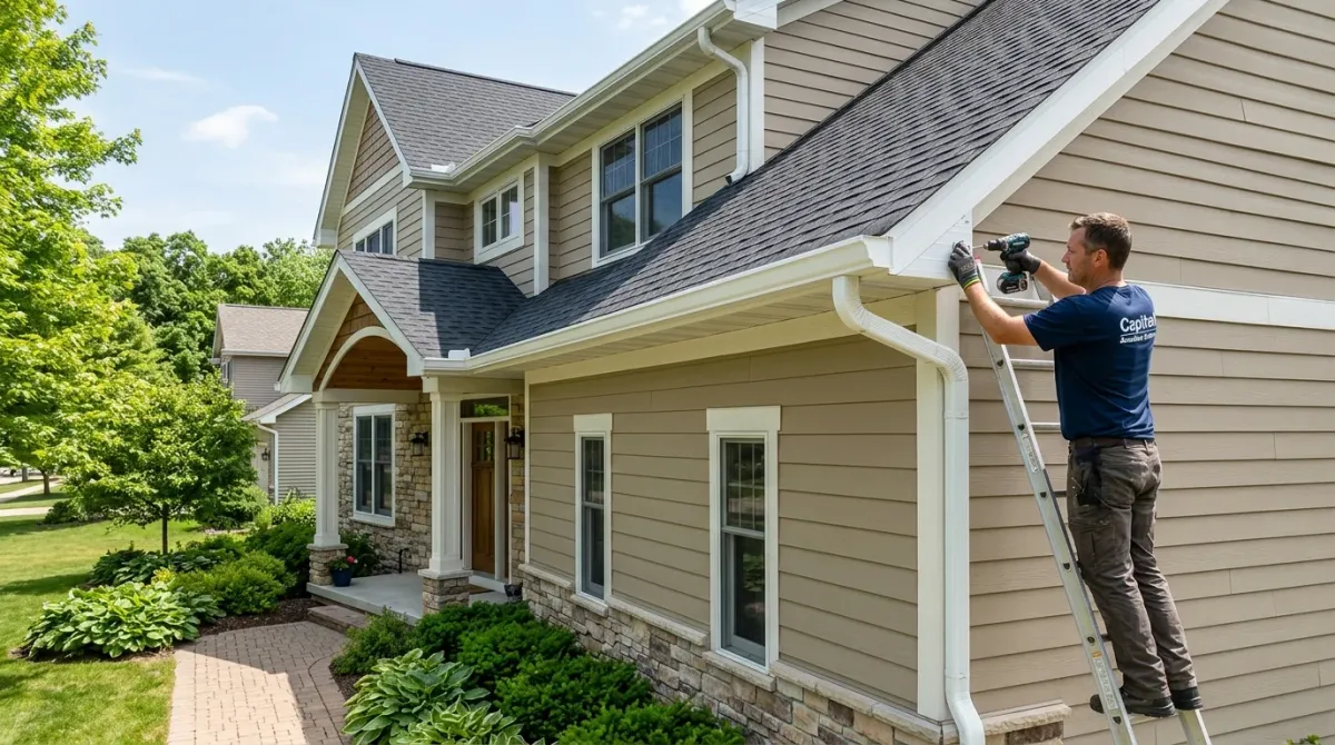 Seamless Gutters in Verona WI - Capital Seamless Gutters