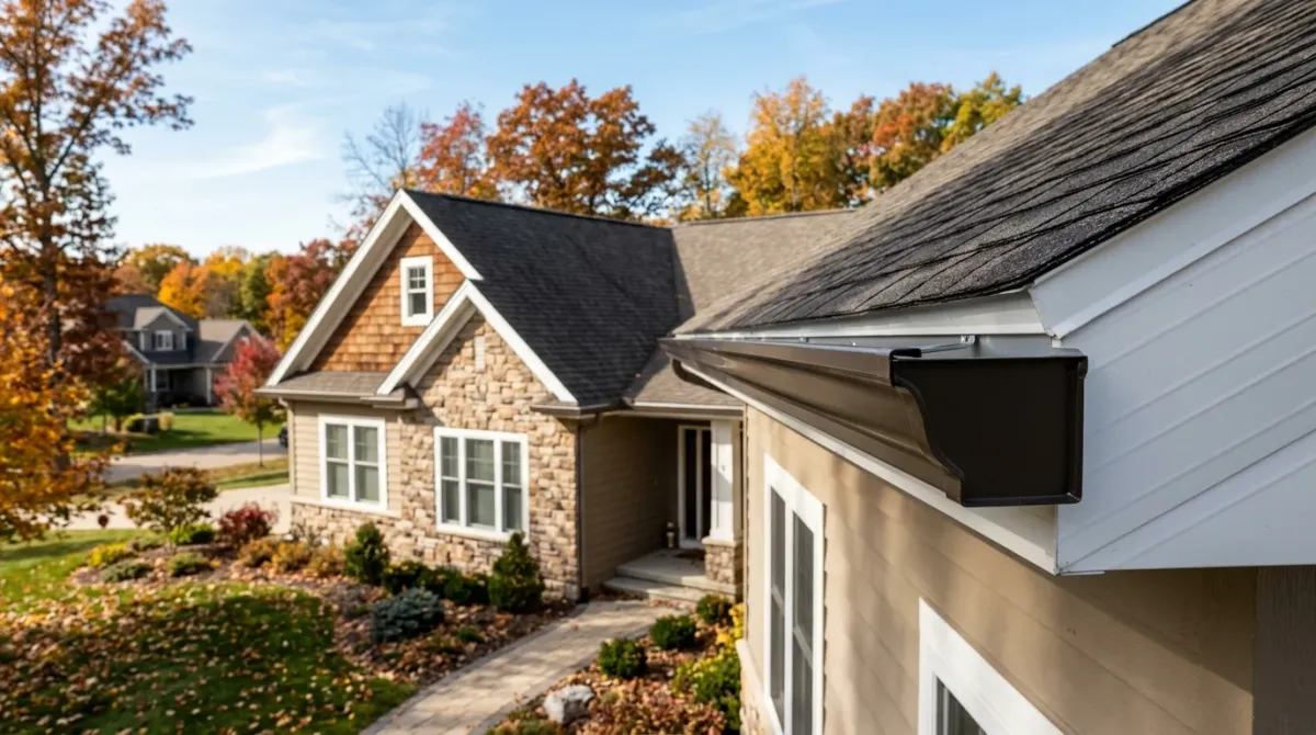 Seamless Gutters in Windsor WI - Capital Seamless Gutters