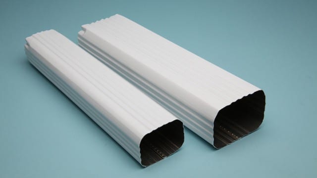 What are oversized downspouts?