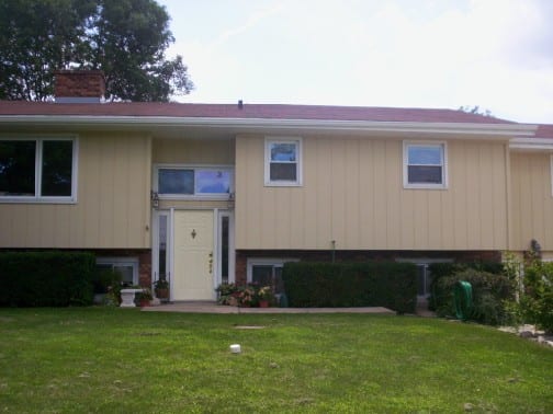 Another example of Seamless Gutter Installation in Marshall, Wisconsin