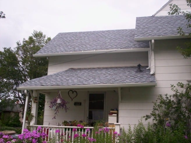 Roof Gutters Wisconsin - Close-up of gutter straps
