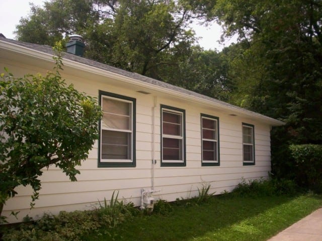 Wisconsin Gutters after install - close up